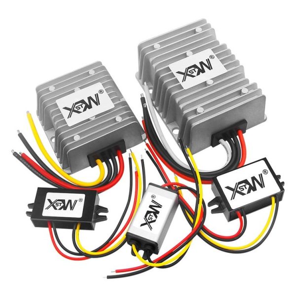 XWST DC 12 / 24V To 5V Converter Step-Down Vehicle Power Module, Specification: 12V To 5V 1A Small Rubber Shell - Image 5