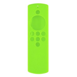 2 PCS Y19 Remote Control Silicone Protective Cover for Alexa Voice Remote Lite / Fire TV Stick Lite (Luminous Green)