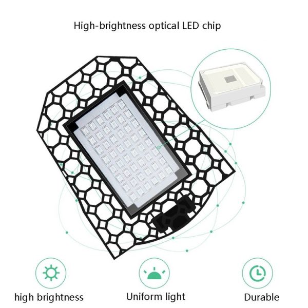 LED Plant Lamp Full Spectrum Fill Light Floral Plant Growth Lamp, Power: 100W - Image 5