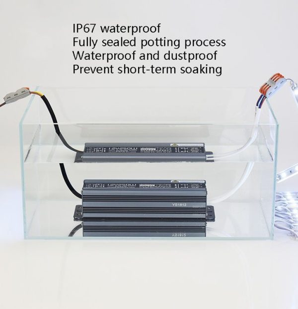 GEEPUT 220V Turn 12V LED Waterproof Power Supply Transformer, Model: 1.67A 20W - Image 6