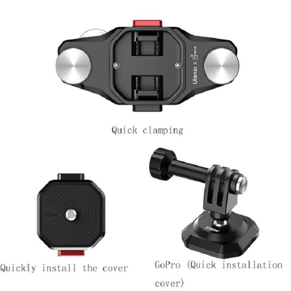 Ulanzi Claw SLR Mirrorless Sports Camera Quick Release System 1965 Shoulder Strap Quick Release Kit - Image 5
