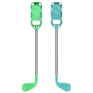 IPLAY HBS-361 Golf Grips Game Accessories For Nintendo Switch (Animal Forest Blue + Animal Forest Green)