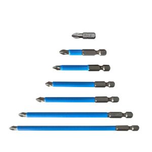 7PCS / set PH2 Strong Magnetic Hand Drill Screwdriver Mouth Anti-Slip Screwdriver Bit