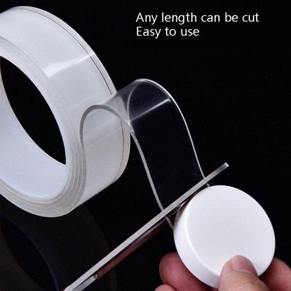 2mm x 3cm x 3m Transparent Double-Sided Adhesive Nanotic Tape Water Washing Non-Trace Tape - Image 5