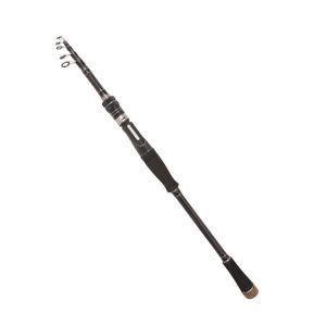 Carbon Telescopic Luya Rod Short Section Fishing Throwing Rod, Length: 2.1m (Straight Handle)