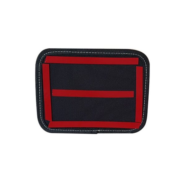 3 PCS Car Mobile Phone Storage Net Bag Universal Paste Car Chair Back Storage Bag, Colour: Black With Stripes - Image 4