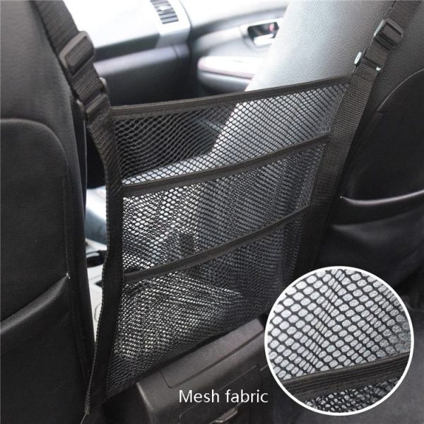 Car Seat Storage Net Pocket Bag Car Protective Net Safety Storage Bag - Image 3