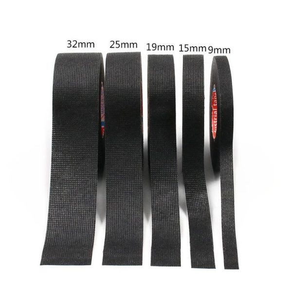 Automotive Wiring Harness Flannel Tape High Temperature Resistant And Waterproof Wire And Cable Insulation Tape, Size: 9mm x 15m - Image 3