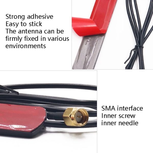 2 PCS LTE Full Frequency 2G / 3G / GSM / GPRS External Module High Gain Car Patch 4G Antenna - Image 6