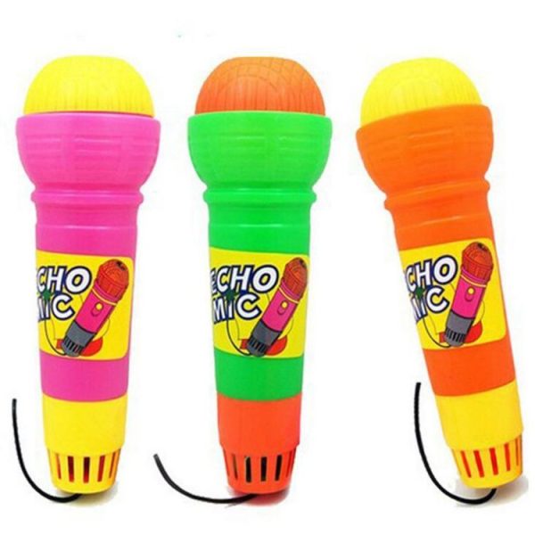 3 PCS Cartoon Party Echo Microphone Children Educational Music Toy (Random Color Dlivery)