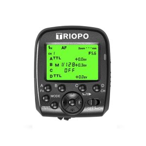 TRIOPO G1 Remote Control TTL Wireless Trigger 2.4GHz Wireless Transmitter For Canon / Nikon Camera (Black)