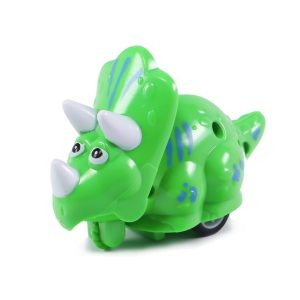 3 PCS Children Animal Press Crawling Toy Car, Random Color Delivery, Specification: Small Dinosaur