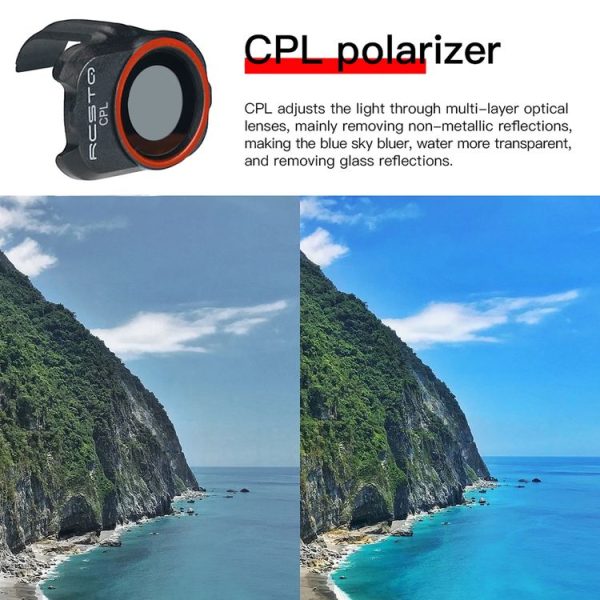RCSTQ ND16-PL Filter For DJI Mini / Mini 2 / Mini SE - Image 8