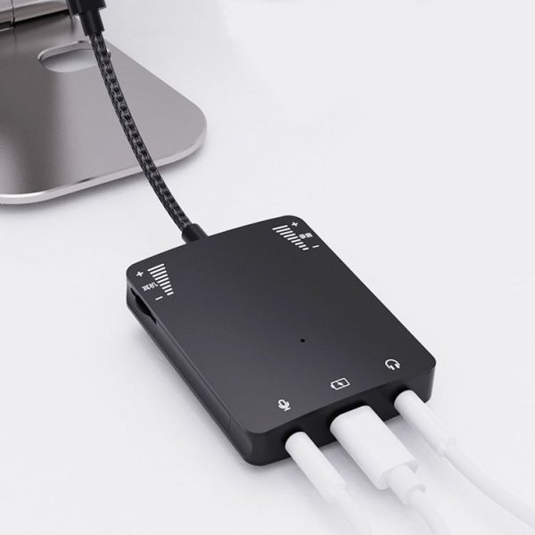 8 Pin Live Mobile Phone Sound Card Converter For iPhone 6 And Above - Image 7
