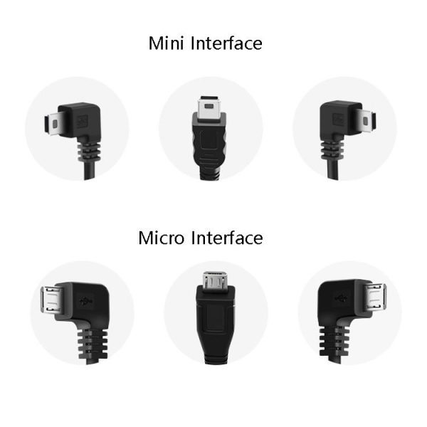 Car OBD Low-Voltage Protection Parking Monitor Power Cord 12V Turn 5V 2.5A Step-down Line, Specification: Mini Straight - Image 6
