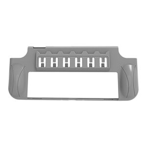 SND-481 Host Semi-Package PC Protective Shell Accommodate 6 Game Cards For Switch OLED (Grey)