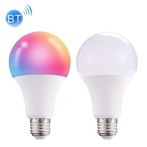 2 PCS Tuya TY-10W RGB+CCT Bluetooth Mobile Phone Control Smart LED Bulb Ball (RGB + Warm + White Light)