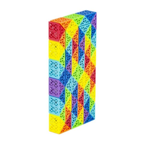 Children Puzzle Toy Color Variety Segment Magic Ruler, Spec: Hollow-72 Sections