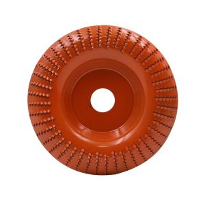 Woodworking Sanding Plastic Stab Discs Hard Round Grinding Wheels For Angle Grinders, Specification: 100mm Orange Curved