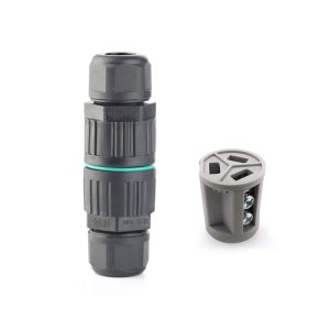 CDF-200 / 3 Waterproof Wire Connector With 3 Pin Cold Pressure Terminal