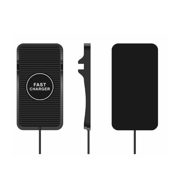 C7 Car Navigation 2 In 1 Multi-Function Non-Slip Pad Wireless Charger (Black) - Image 2