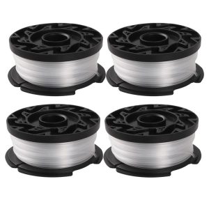 4 In 1 Nylon Grass Rope Mowing Line For BLACK+DECKER Lawn Mowers (B2 Package - Coilx4)