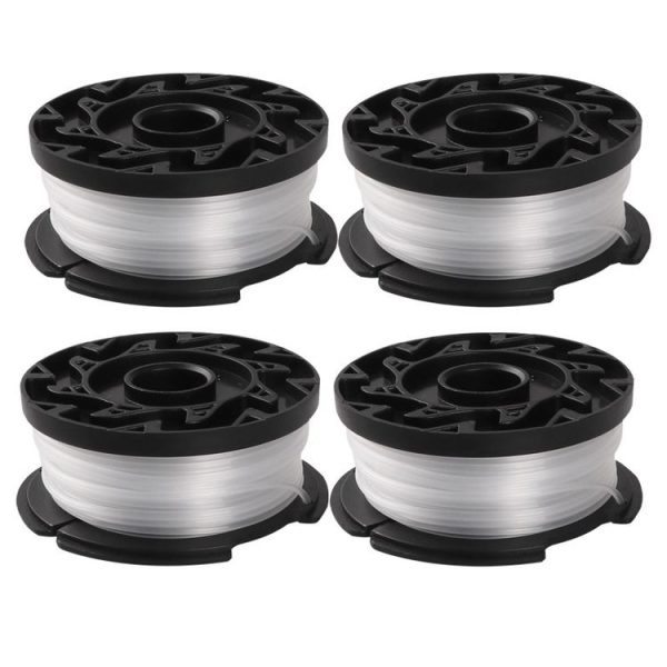 4 In 1 Nylon Grass Rope Mowing Line For BLACK+DECKER Lawn Mowers (B2 Package - Coilx4)