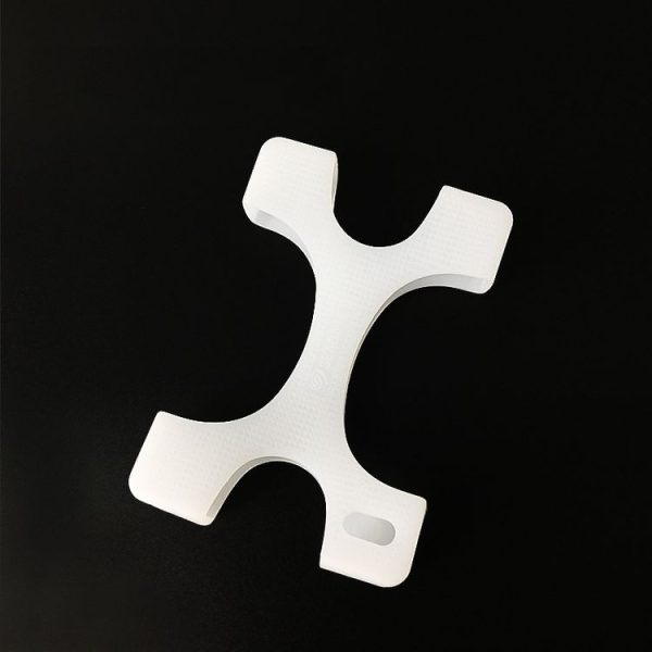 2 PCS Mobile Hard Drive Silicone Protective Case For Seagate 4 / 5T (Transparent White)