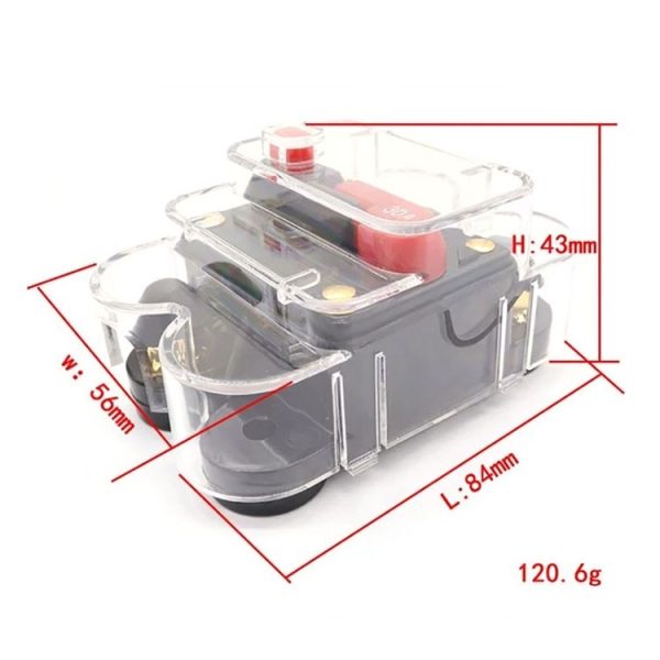 CB2 Car RV Yacht Audio Modification Automatic Circuit Breaker Switch, Specification: 100A - Image 3