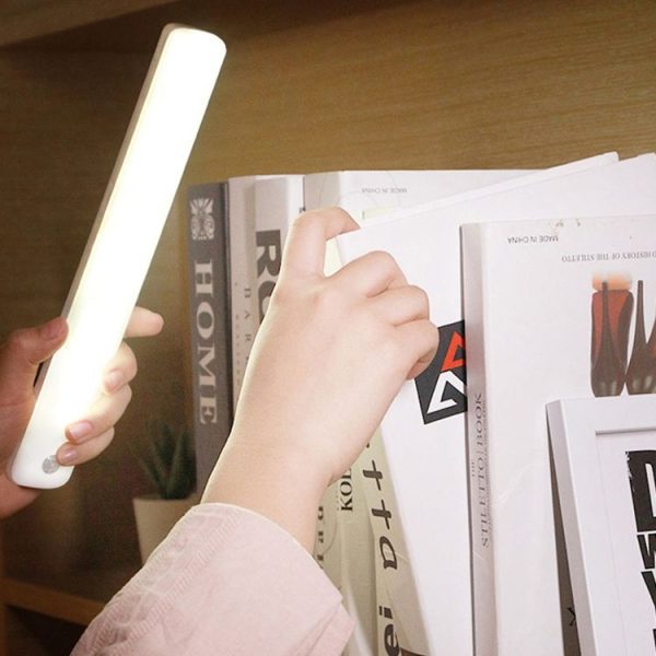 Magnetic Rechargeable Cabinet Bedside Human Body Induction Lamp, Specification: 600 mAh With Switch 25cm (White Light) - Image 5