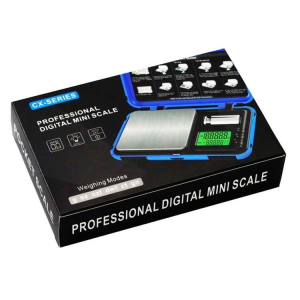 200g / 0.01g Two-color Portable Pocket Scale with Weight Baking - Image 6