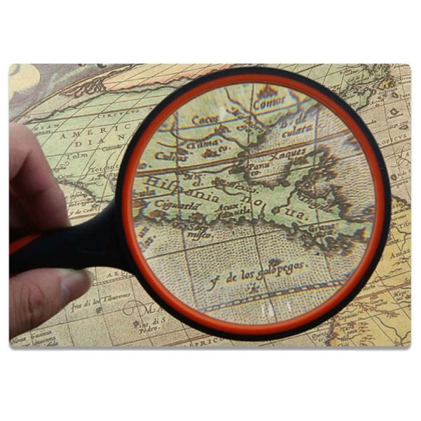 10X HD Optical Lens Handheld Magnifying Glass, Specification: 50mm - Image 6