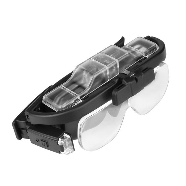 11642DC Multi-magnification Glasses-type Maintenance Rechargeable Magnifying Glass - Image 2