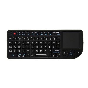 A8 Bluetooth Touch Backlit Mechanical Wireless Keyboard (White Light English Version)