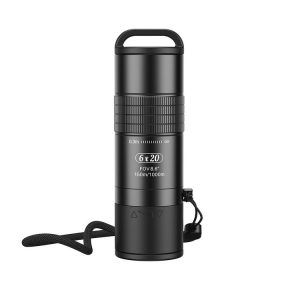 APEXEL 6X 0.3m Closest Focus Telescope Optics Lens Monocular for All Smartphones (Black)