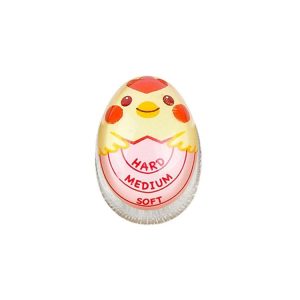 Boiled Egg Timer Reminder Color-changing Cartoon Egg Timer, Specification: Pink Chick