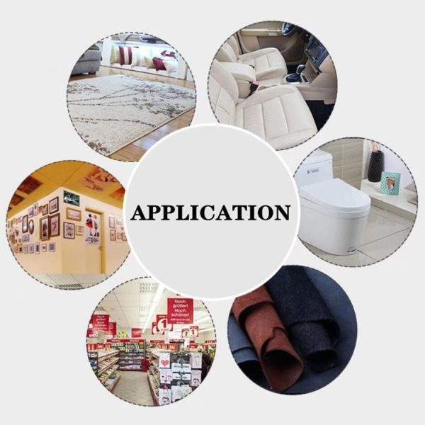 30mmx50 m Double-sided Fiberglass Grid Sticky Adhesive Fiber Transparent Mesh Tape - Image 6