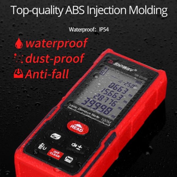 SNDWAY SW-DS120 Handheld Laser Rangefinder Infrared Laser Ruler, Distance: 120m - Image 6