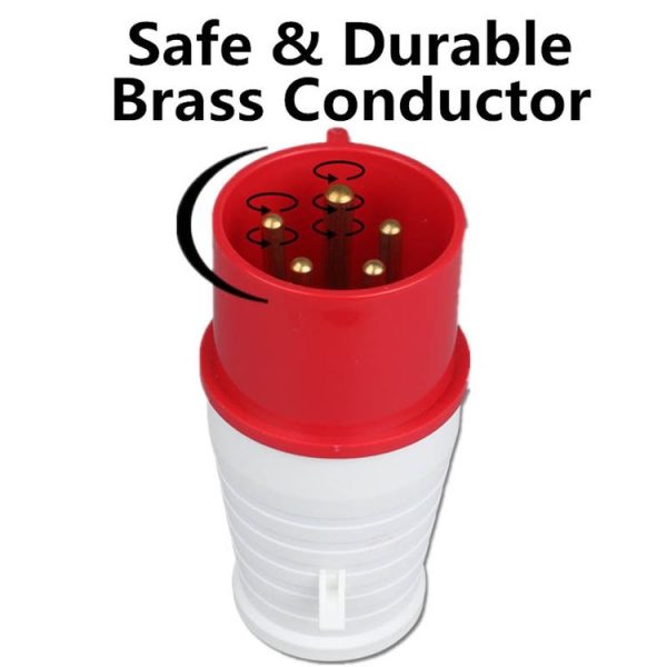 Industrial Plug IP44 Waterproof Aviation Connection Plug, Style: 3 Core 16A - Image 3