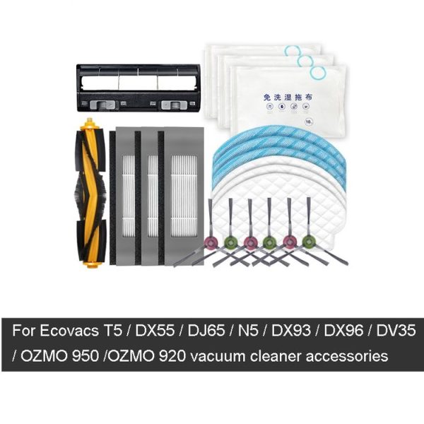 2pcs Washing Rag For ECOVACS OZMO 950 920 T5 DX55 DJ65 Vacuum Cleaner Accessories - Image 2