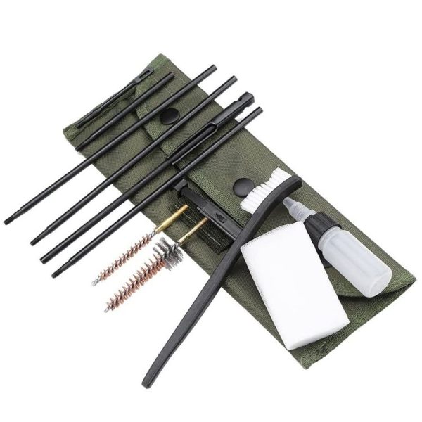 11 PCS / Set Spray Cleaning Tool Pipeline Dust Wire Brush (Army Green) - Image 2