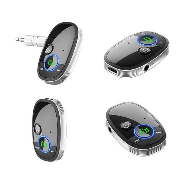 Car Bluetooth Receiver Music Player Wireless Audio Converter (Black) - Image 2