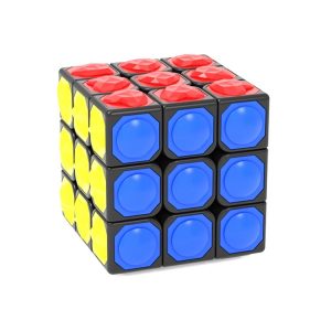 YJ Three Level Touch Smooth Magic Cube Educational Toys (As Show)