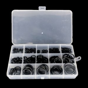 200pcs / Box Rubber O-Ring Car Air Conditioning High Temperature Corrosion Resistant Sealing Ring