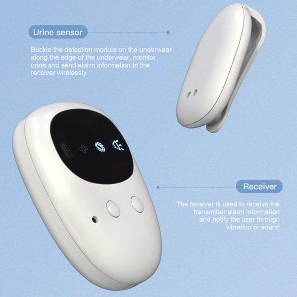 Wireless Bedwetting Alarm Pee Alarm with Receiver for Boys Grils Kids Potty Training Elder Care - Image 4