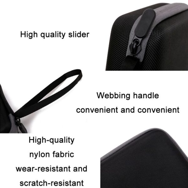 Action Camera Accessories Carrying Case For DJI Osmo ACTION 2 (Black) - Image 4