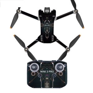 Flat Style Waterproof Anti-Scratch Sticker For DJI Mini 3 Pro RC-N1 Ordinary Version (Mn3-01)