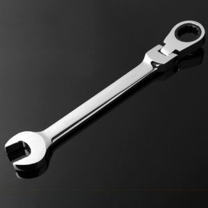 Combination Ratchet Wrench with Flexible Head Dual-purpose Ratchet Tool, Specification: 18mm