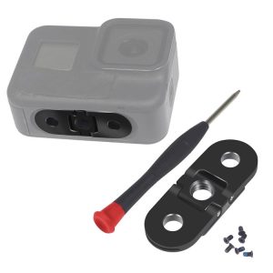 Metal Folding Magnetic Replacement Base for GoPro HERO10 Black / HERO9 Black / HERO8 Black / MAX