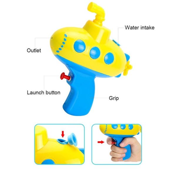 3 PCS Cartoon Shape Children Water Spray Toys, Spec: Rocket - Image 3